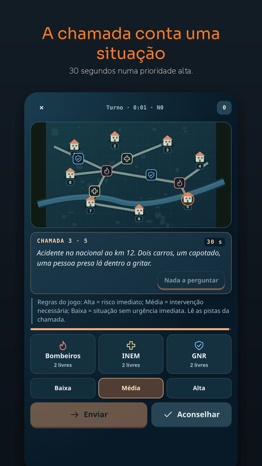 112 — Tu decides quem vai — 2