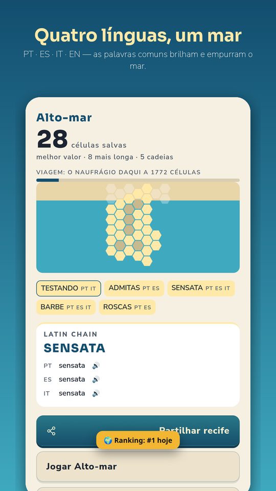 MARÉ — Jogo de Palavras — 3
