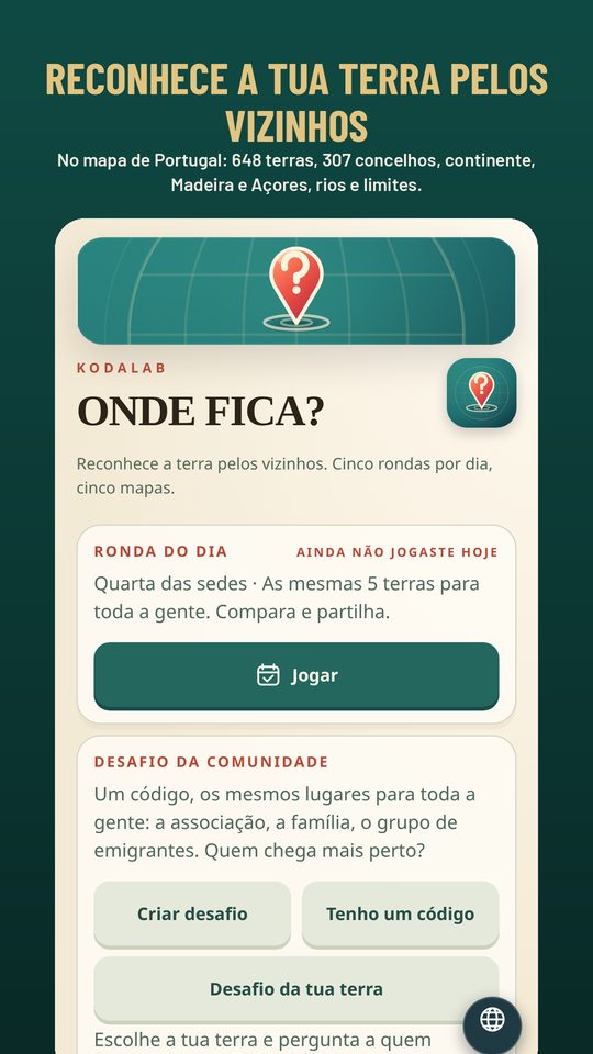 ONDE FICA? — Quiz de Mapas — 1